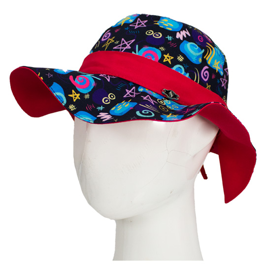 کلاه بچگانه پشت پرچ دار طرح ستاره 7-1