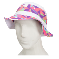 کلاه تارتن باکت طرح مثلث بنفش 3 2