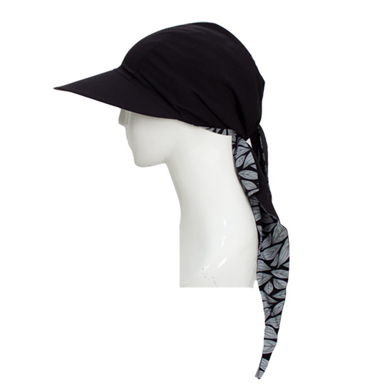 کلاه گره ای طرح برگ مشکی 2-3