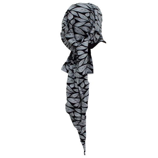 کلاه گره ای طرح برگ مشکی 1-5