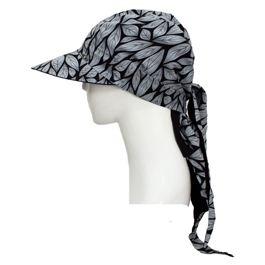 کلاه گره ای طرح برگ مشکی 2-1