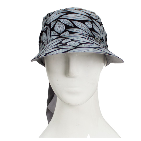 کلاه گره ای طرح برگ مشکی 1-2