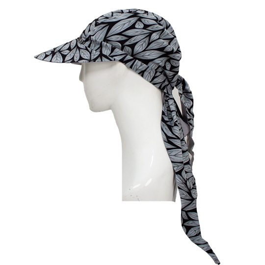 کلاه گره ای طرح برگ مشکی 1-1