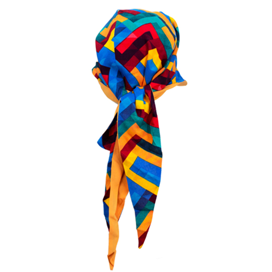 کلاه گره ای خط درشت رنگی 7-5