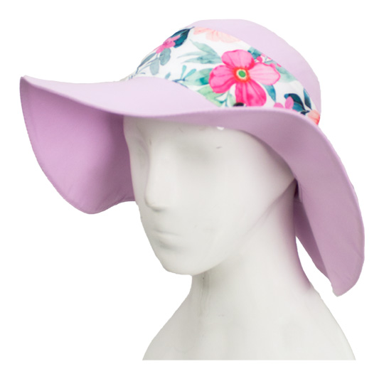 کلاه پاپیون بندی گل صورتی گلبهی 10-2