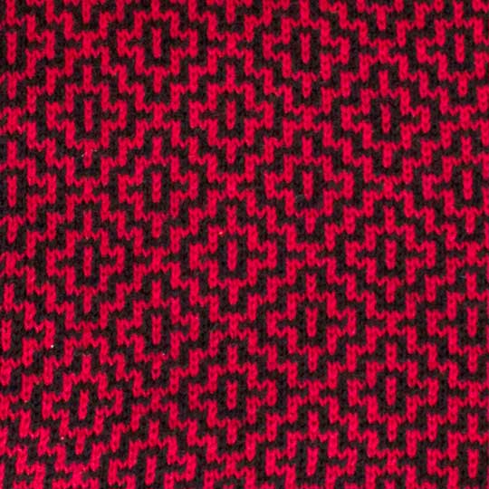 کلاه گردنی طرح هندسی ghermez3