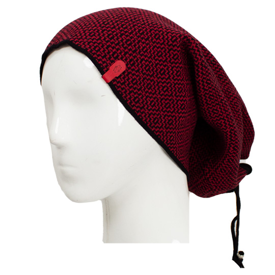 کلاه گردنی طرح هندسی ghermez2