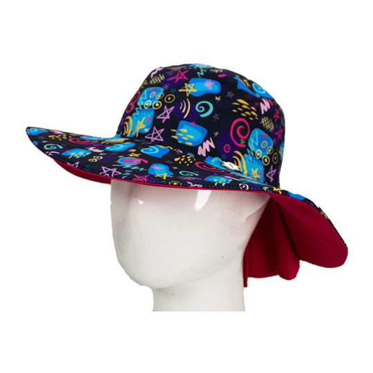 کلاه بچگانه پشت پیلی دار طرح ستاره 1-1