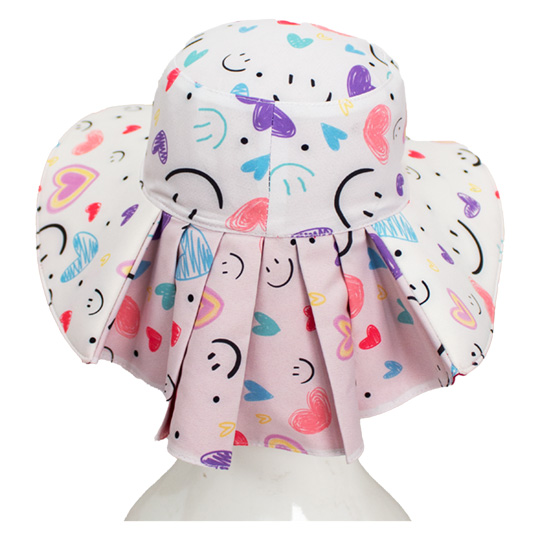 کلاه بچگانه پشت پیلی دار طرح لبخند 14-2