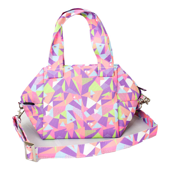 کیف رودوشی مثلث بنفش 5-5