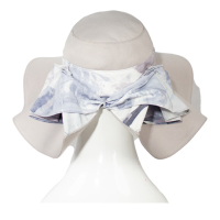 کلاه پاپیون بندی طرح آبرنگی 1 2dalbor