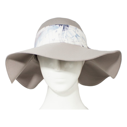 کلاه پاپیون بندی طرح آبرنگی 2dalbor