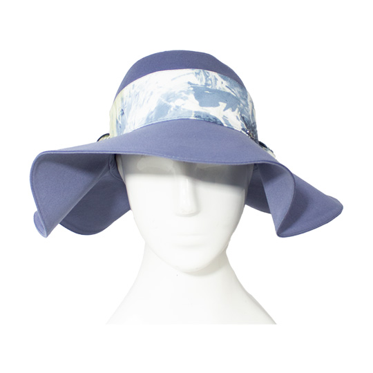 کلاه پاپیون بندی طرح آبرنگی 4dalbor