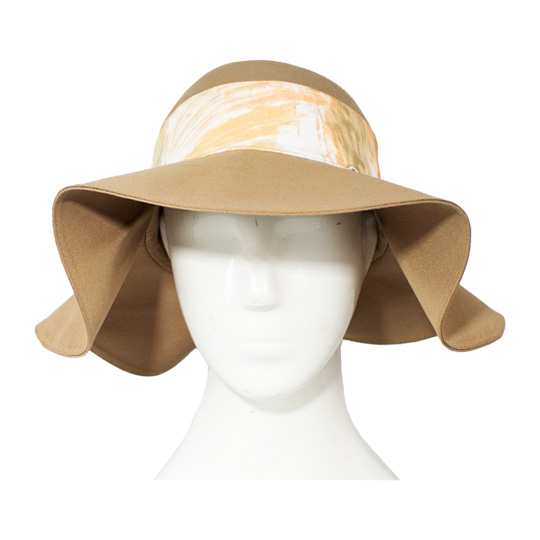 کلاه پاپیون بندی طرح آبرنگی 1-2dalbor