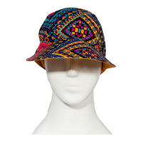 کلاه گره ای طرح مثلث رنگی 1neghab