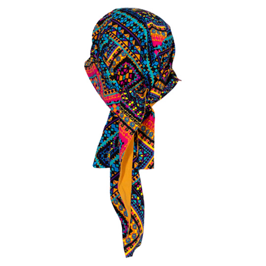 کلاه گره ای طرح مثلث رنگی 1-2neghab