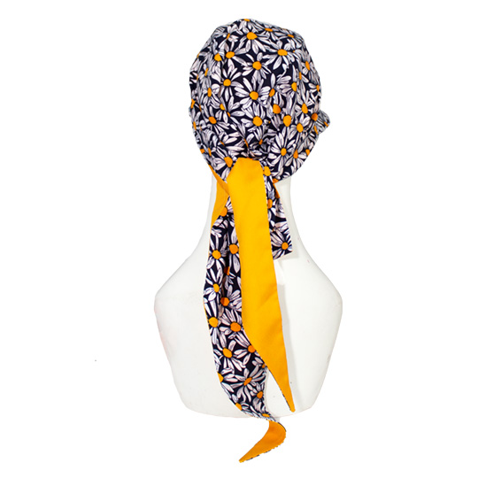 کلاه گره ای طرح گل بابونه 4-2neghab