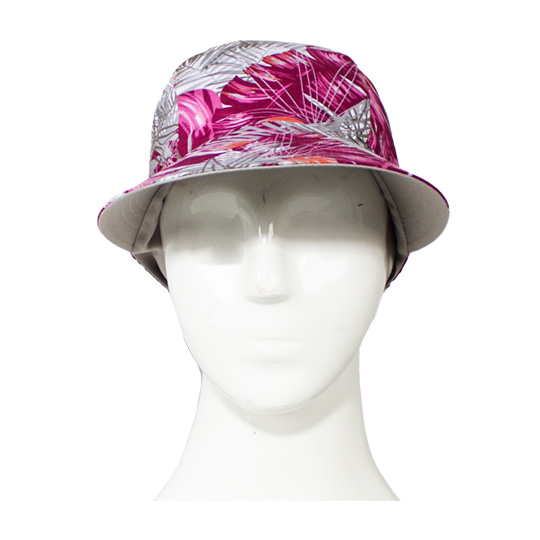 کلاه گره ای طرح هاوایی بنفش 10-2neghab