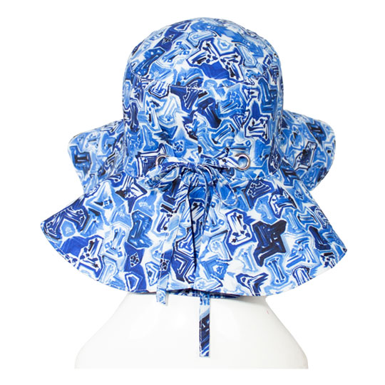 کلاه پشت پیلی و پرچی آبرنگی آبی 2-2posht-papion