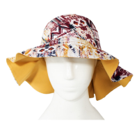 کلاه پشت پیلی و پرچی طرح خشتی 14posht papion