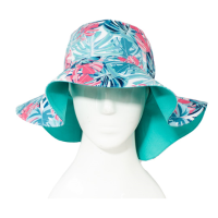 کلاه پشت پیلی و پرچی هاوایی سبز 7 2posht papion