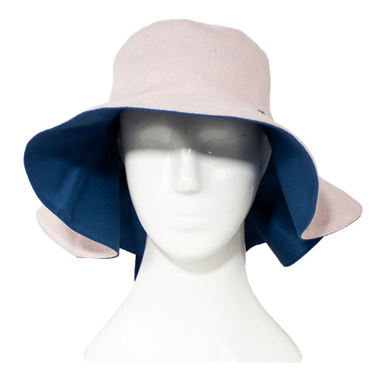 کلاه پشت پیلی و پرچی سوییت صورتی 9posht-papion