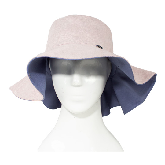 کلاه پشت پیلی و پرچی سوییت صورتی 8posht-papion