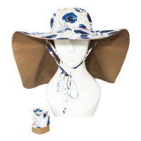 کلاه لب بلند گل رز آبی 1 2pasht boland