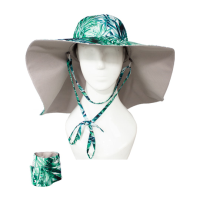 کلاه لب بلند هاوایی سبز 10poshtboland