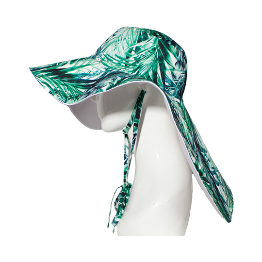 کلاه لب بلند هاوایی سبز 2-3posht-boland