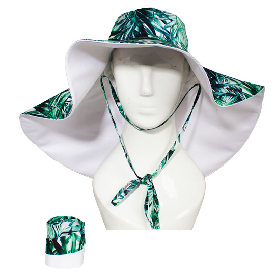 کلاه لب بلند هاوایی سبز 2-1posht-boland