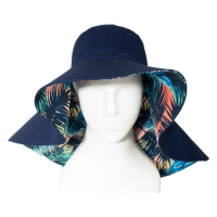 کلاه لب بلند هاوایی آبرنگی 5posht boland