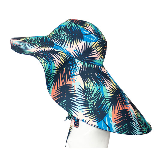 کلاه لب بلند هاوایی آبرنگی 9-2posht-boland