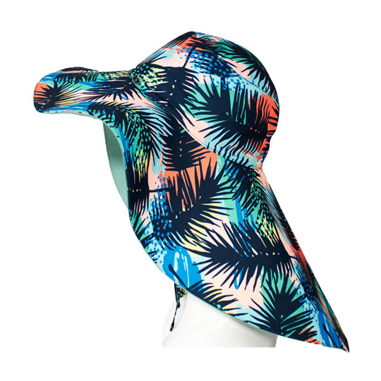 کلاه لب بلند هاوایی آبرنگی 5-2posht-boland