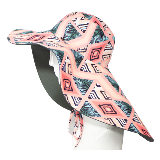 کلاه لب بلند طرح مثلث هندسی 6-2posht-boland