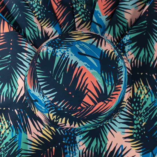 کلاه پشت پیلی دار هاوایی آبرنگی 7-4posht-pili