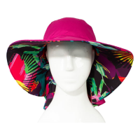 کلاه پشت پیلی دار هاوایی مشکی 11poshtpili