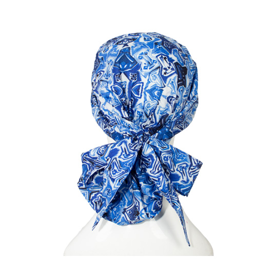 کلاه پشت کش دار آبرنگی آبی 5-2poshtgere