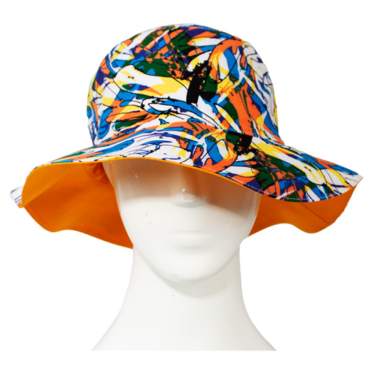 کلاه تارتن هاوایی سفید 14sade