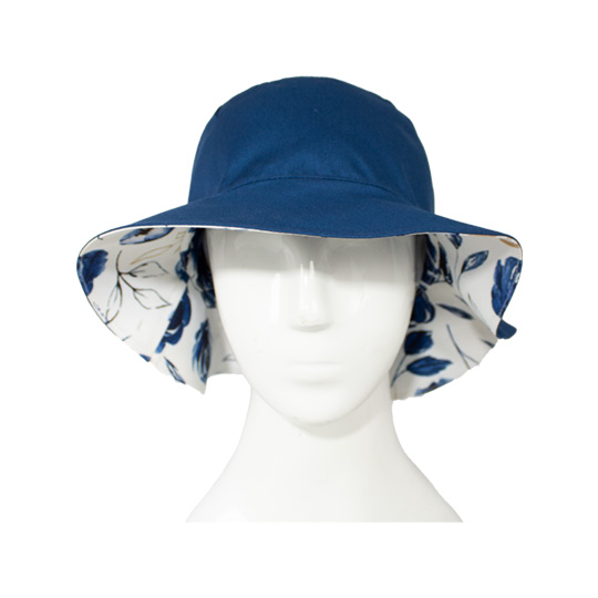 کلاه تارتن گل رز آبی 13-2sade