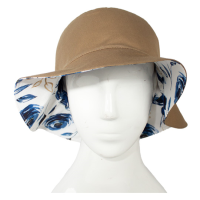 کلاه تارتن گل رز آبی 13sade