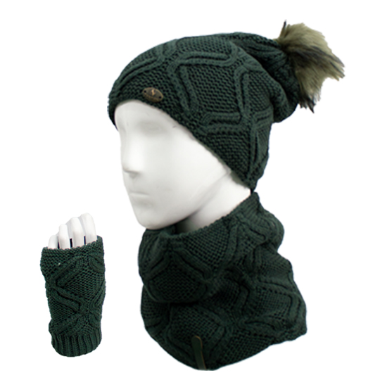 سه تکه آران لوزی sabz-tire1