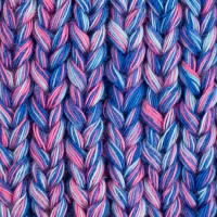 کلاه لب برگرد نخ هفت رنگ abibanafhsh1