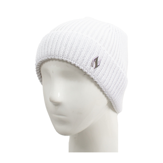 کلاه لب برگرد ساده sefid1