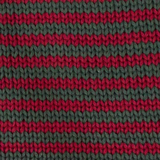 شال رینگی بافت راه راه ghermezsabz2