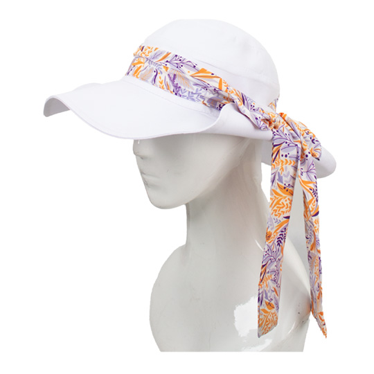 کلاه بغل پاپیونی هاوایی بنفش papion2