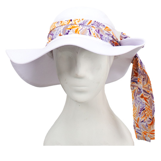 کلاه بغل پاپیونی هاوایی بنفش papion2-2