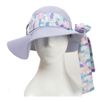 کلاه بغل پاپیون طرح راه راه آبرنگی papion3 2