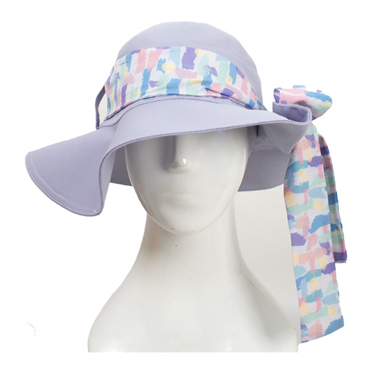 کلاه بغل پاپیون طرح راه راه آبرنگی papion3-2