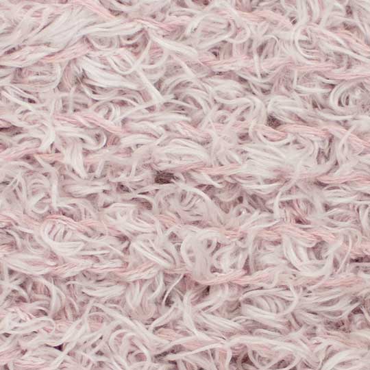 سه تکه آران مارپیچ طرح قلب پولک پرز-صورتی-چرک